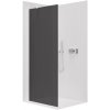CERANO - Sprchová zástena Walk-in Onyx YL/P - 8 mm - chróm, grafitové sklo - 100x200 cm CER-8050BD1224