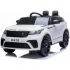 mamido Detské elektrické autíčko Range Rover biele
