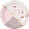 Papierové tanieriky Rose Chic 6 ks 18 cm