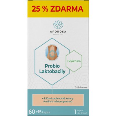 Aporosa Probio Laktobacily 75 kapsúl