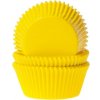 House of Marie Žlté košíčky na cupcake 1000 ks 50x33 mm