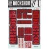Rock Shox Decal KIT 35 mm DC