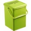 Rotho Odpadkový kôš Bio plast zelený 9 l