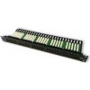 DATACOM Patch panel ISDN 50p.1U Integrovaný BLACK, 19