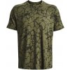 Pánske funkčné tričko Under Armour, UA RUSH ENERGY PRINT SS khaki,čierna md