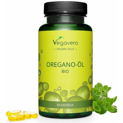 VEGAVERO Oregánový bio olej 90 kapsúl