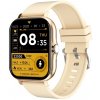 HODINKY SMART WATCH PULZ HOVORY SMS NOTIFIKÁCIE GPS DARČEK REMIENOK ZLATÝ