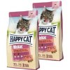 HAPPY CAT Minkas Sterilised Lachs Salmon 20 kg (2x10 kg) suché krmivo pre sterilizované mačky