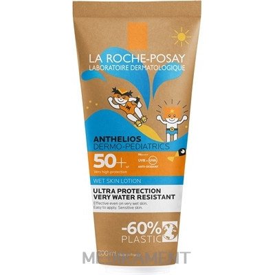 LA ROCHE-POSAY ANTHELIOS DP WET SKIN LOTION SPF50+ mlieko pre deti na vlhkú pokožku 200 ml