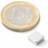 SOLLAU Neodymový magnet hranol 7x7x3 mm, N38, ponikelovaný