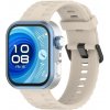 PROTEMIO 111311 RIBBED Silikónový remienok pre Huawei Watch Fit 4 / Fit 4 Pro béžový