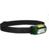NEDES LH02R Nabíjacia LED čelovka so senzorom 5W CREE XPG2, 230lm, IP66, zelená/čierna