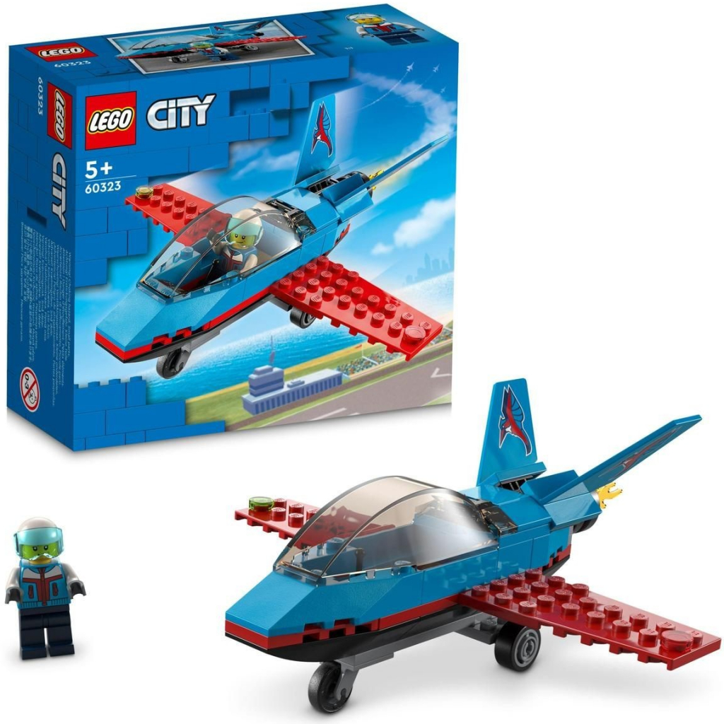 LEGO® City 60323 Kaskadérské letadlo od 7,19 € - Heureka.sk