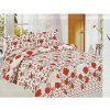 Beilai 3-dielne bavlnené červené obliečky Farba: Bílá, rozmer: 140x200 + 70x90 Biela