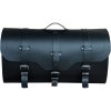 Kožený kufor na motorku so zámkom RSA K165 čierny