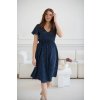 Tehotenské šaty na dojčenie Lovely Midi Dress Navy SS