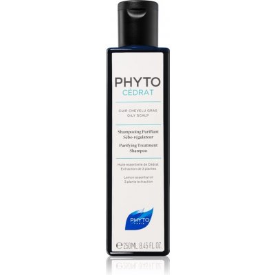 Phyto Phytocédrat Purifying Treatment Shampoo ošetrujúci a posilňujúci šampón pre mastnú pokožku hlavy 250 ml
