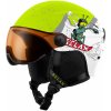 Lyžařská helma Relax TWISTER VISOR RH27P-yellow XS