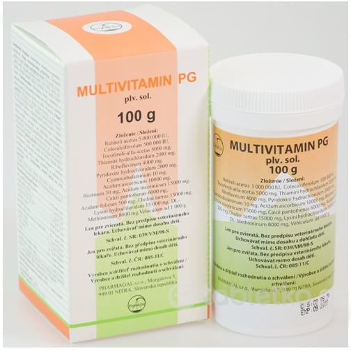 Multivitamín PG plv sol 100 g