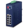 Planet IPOE-470-12V PoE priemyselný injektor, 8x 1Gb, 4x 802.3bt 95/240W, DIN, IP30, -40~75°C, 12-54VDC