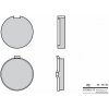 BREMB BRAKE PADS 07GR6319 ORGANIC
