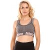 Fitforce BRANHILD Dámska fitness podprsenka, sivá, M