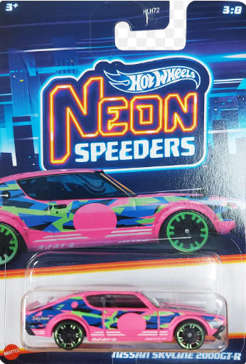 Hot Wheels Neon Speeders Nissan Skyline 2000GTR