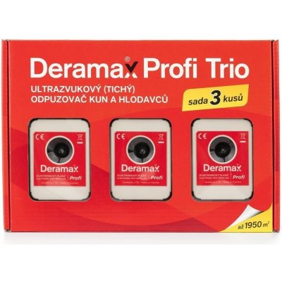 Deramax Profi Trio plašič kún a hlodavcov