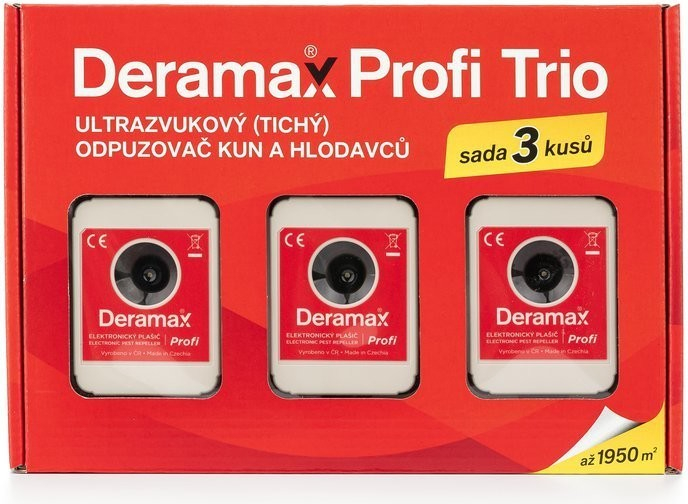 Deramax Profi Trio plašič kún a hlodavcov