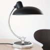 FRITZ HANSEN stolová lampa Kaiser Idell Luxus, čierna/chrómová - 62701508