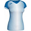 Joma Dámsky dres SUPERNOVA T-SHIRT ROYAL-WHITE S/S Veľkosť: XL
