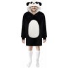 Cozy Noxxiez CH367 Panda hrejivá televízna mikinová deka s kapucňou pre teenagerov a dospelých