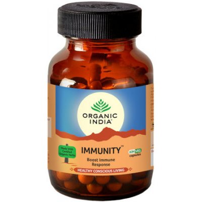 Immunity kapsule Podpora imunity Organic India 60 ks Obsah: 60 kapsúl