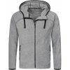 Mikina STEDMAN ACTIVE POWER FLEECE JACKET MEN Grey Heather sivá S