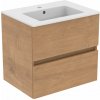 Ideal Standard Eurovit+ umývadlo so skrinkou 61 cm dub R0572Y8