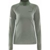 Craft ADV SubZ Wool LS Tee triko dámské Barva: Zelená, Velikost: S