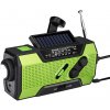 Dexxer Solárne rádio so svetlom, dynamom a powerbankou 2000mAh