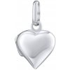 Silvego Strieborný medailónik Srdce PRM10236