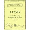 Elementary and Progressive Studies for the Violin, op.20 / 36 jednoduchých a progresívnych štúdií pre husle