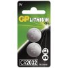 Batéria líthiová, CR2032, 3V, GP, blister, 2-pack B15323