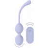 Loveline Vibrating Bead Kegel with Remote Control Lavender