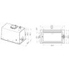 Whirlpool recirkulačný filter CHF57 pre digestory WCT3...,WCTH...,WHCN...,WHVS...,WHVP... CHF57