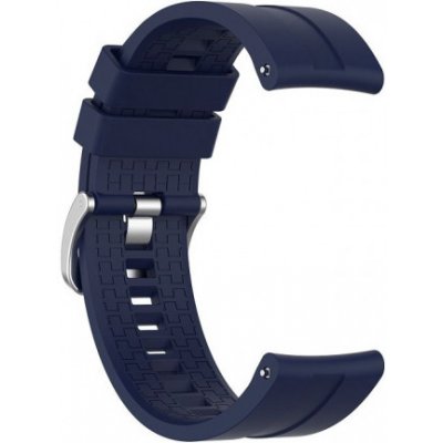 BStrap Silicone Cube remienok na Samsung Galaxy Watch 3 45mm, dark blue SHU004C0401