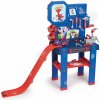 Pracovná dielňa Spidey Bricolo Center Marvel Smoby so skákajúcou rampou a autíčkom s 92 doplnkami 110 cm výška