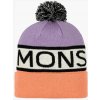 Mons Royale McCloud Pom Pom beanie lupin/punch/white