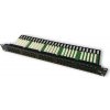 DATACOM Patch panel ISDN 50p.1U Integrovaný BLACK, 19