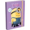 dosky na zošity A5 - MINIONS - MIMONI - PURPLE