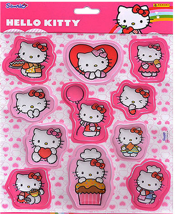 Špecifikácia Nálepky detské Hello Kitty 3D 29x21cm - Heureka.sk