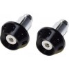 ALUMINIUM CNC univerzálne koncovky, závažia na riadidlá - čierne