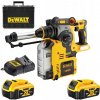 DeWalt DCH275P2-QW príklepová vŕtačka SDS+ 18V XR s odsávaním 2x5,0Ah